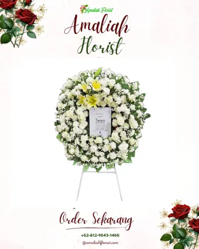 Krans Bunga Duka Cita di Sangkanwangi